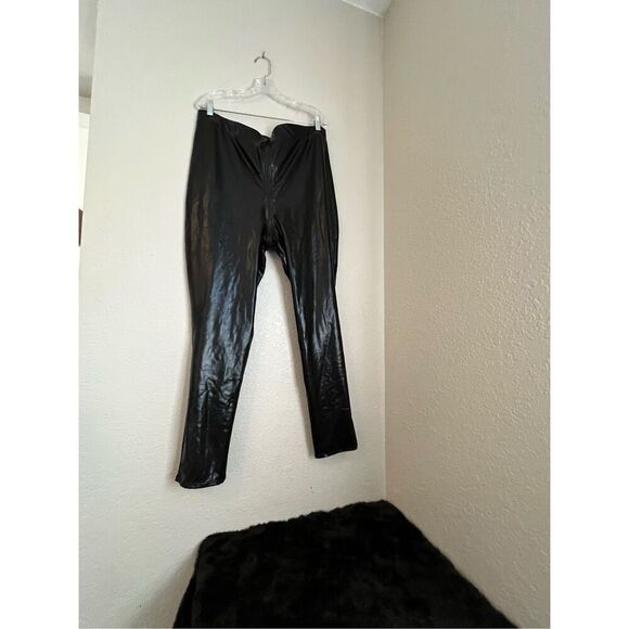 New Lovehoney Fierce Wet Look leggings - Black 3x 4x - Picture 1 of 3